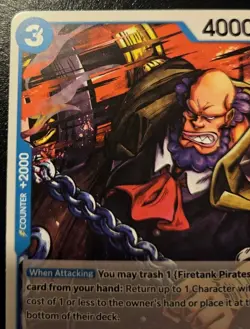 Gotti OP11-050 Common A Fist Of Divine Speed One Piece Card Game - Image 2