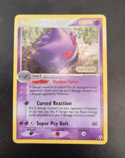 Pokemon Card- Gengar-Ex Legend Maker-Holo-5/92-Rare-STAMPED-ENG-Very Good - Image 1