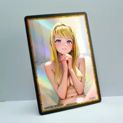 WINRY ROCKBELL Waifu Anime Card LIMITED 1/1 Custom TCG Holo T14275 - Image 2
