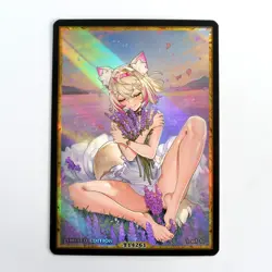 MOCOCO ABYSSGARD Waifu Anime Card LIMITED 1/1 Custom TCG Holo T14261 - Image 1