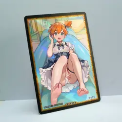 MISTY Waifu Anime Card LIMITED 1/1 Custom TCG Holo Goddess Story ACG T14259 - Image 2