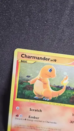 Pokemon Charmander TCG Stormfront Holo Card 101/100 Secret Rare MP/HP - Image 2