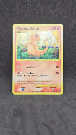 Pokemon Charmander TCG Stormfront Holo Card 101/100 Secret Rare MP/HP - Image 3