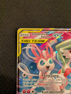 Pokemon TCG Gardevoir & Sylveon GX Holo Card 130/214 Unbroken Bonds NM - Image 3