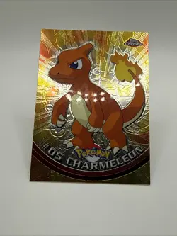 2000 Topps Chrome Pokemon #05 Charmeleon TV Animation Edition Card - Image 3