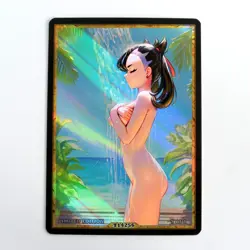 MARNIE Waifu Anime Card LIMITED 1/1 Custom TCG Holo Goddess Story ACG T14256 - Image 1