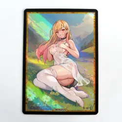 MARIN KITAGAWA Waifu Anime Card LIMITED 1/1 Custom TCG Holo T14255 - Image 1