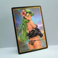 MALLOW Waifu Anime Card LIMITED 1/1 Custom TCG Holo Goddess Story ACG T14252 - Image 2
