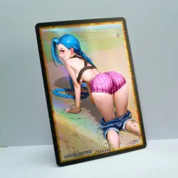 JINX Waifu Anime Card LIMITED 1/1 Custom TCG Holo Goddess Story ACG T14250 - Image 2
