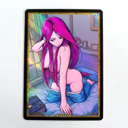 JESSIE Waifu Anime Card LIMITED 1/1 Custom TCG Holo Goddess Story ACG T14249 - Image 1