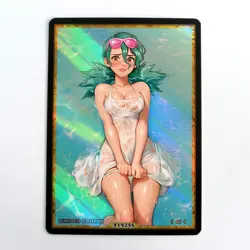 JENNY Waifu Anime Card LIMITED 1/1 Custom TCG Holo Goddess Story ACG T14246 - Image 1