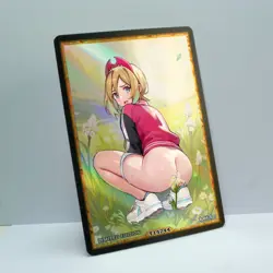 IRIDA Waifu Anime Card LIMITED 1/1 Custom TCG Holo Goddess Story ACG T14244 - Image 2