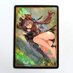 HU TAO Waifu Anime Card LIMITED 1/1 Custom TCG Holo Goddess Story ACG T14239 - Image 1