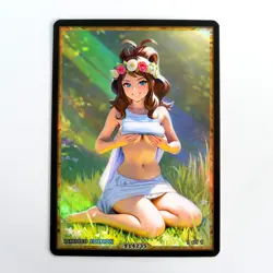 HILDA Waifu Anime Card LIMITED 1/1 Custom TCG Holo Goddess Story ACG T14235 - Image 1