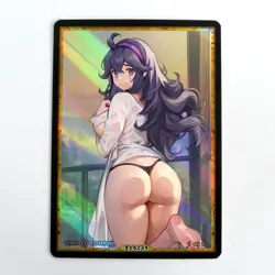 HEX MANIAC Waifu Anime Card LIMITED 1/1 Custom TCG Holo T14234 - Image 1