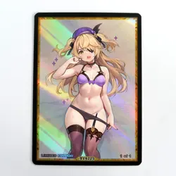 FISCHL Waifu Anime Card LIMITED 1/1 Custom TCG Holo Goddess Story ACG T14225 - Image 1