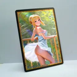 ARTORIA PENDRAGON Waifu Anime Card LIMITED 1/1 Custom TCG Holo T14198 - Image 2