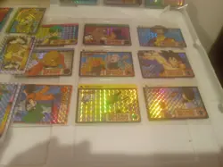 1994 Bandi Dragon Ball Foil Cards Rare Lot Of 36 Rare - Image 3