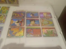 1994 Bandi Dragon Ball Foil Cards Rare Lot Of 36 Rare - Image 4