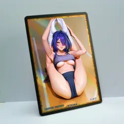 ACHERON Waifu Anime Card LIMITED 1/1 Custom TCG Holo Goddess Story ACG T14186 - Image 2