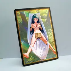 SABRINA Waifu Anime Card LIMITED 1/1 Custom TCG Holo Goddess Story ACG T14183 - Image 2