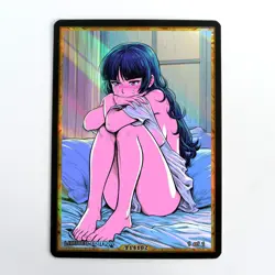 SABRINA Waifu Anime Card LIMITED 1/1 Custom TCG Holo Goddess Story ACG T14182 - Image 1