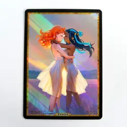 NESSA SONIA Waifu Anime Card LIMITED 1/1 Custom TCG Holo T14176 - Image 1