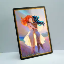 NESSA SONIA Waifu Anime Card LIMITED 1/1 Custom TCG Holo T14176 - Image 2