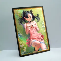 MARNIE MISTY Waifu Anime Card LIMITED 1/1 Custom TCG Holo T14172 - Image 2