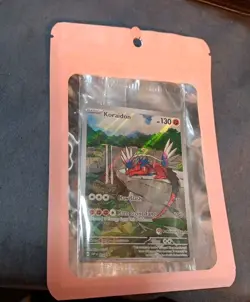 Koraidon Pokemon Center Stamped ETB Promo Card SVP014 - Sealed - Image 1