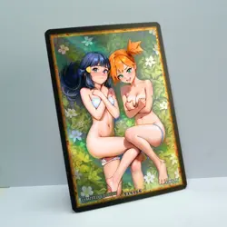 DAWN MISTY Waifu Anime Card LIMITED 1/1 Custom TCG Holo T14166 - Image 2