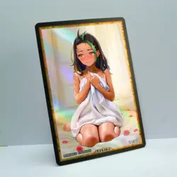 NEMONA Waifu Anime Card LIMITED 1/1 Custom TCG Holo Goddess Story ACG T14162 - Image 2