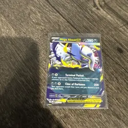 Pokemon TCG Mega Absol EX Holo Double Rare Card 086/132 Me01: Mega Evolution D - Image 1