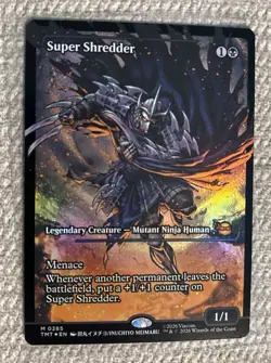 Super Shredder Showcase FOIL Teenage Mutant Ninja Turtles MTG Mythic TMNT Mint - Image 1