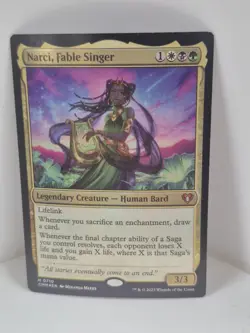 Narci, Fable Singer - NM Foil - Commander Masters - 0710 - English MTG - Image 1