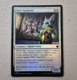Hare Apparent - Foundations #0015 Foil MTG NM - Image 1