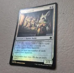 Hare Apparent - Foundations #0015 Foil MTG NM - Image 2