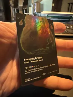 Stomping Ground (Borderless) Edge of Eternities Foil 283 NM - Image 2