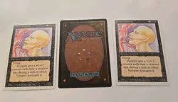 Sengir Vampire NM Revised Artist Anson Maddocks 1994 WOTC MTG Unplayed - Image 1