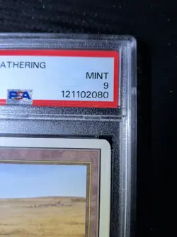 MTG Savannah Unlimited PSA 9 - Image 3