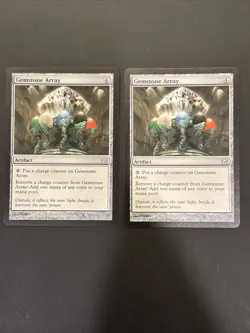 2x Gemstone Array Fifth Dawn MTG Magic the Gathering UP NM - Image 1