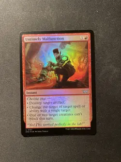 Untimely Malfunction Duskmourn: House of Horror Foil - Image 1