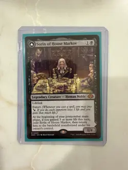 MTG Sorin of House Markov Legendary Creature Modern Horizons 3 Regular Card 0245 - Image 1