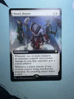 Norn's Decree (Extended Art) Commander: Phyrexia: All Will Be One Regular - Image 1