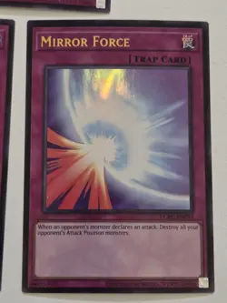Mirror Force LCKC-EN053 (x3) Ultra Rare Yugioh Set Legendary Collection Kaiba - Image 4