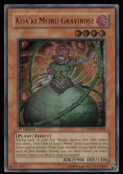 Koa'ki Meiru Gravirose (UTR) ANPR-EN083 Ultimate Rare 1st Edition Yu-Gi-Oh - Image 1