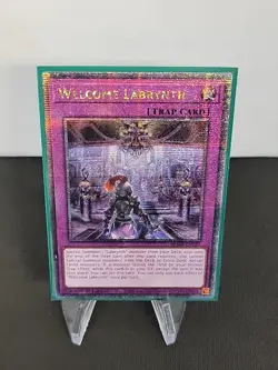 Welcome Labrynth BLMR-EN102 Yugioh Quarter Century Secret Rare 1st Edition - Image 1