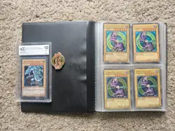 Yu-gi-oh Dark Magician / Blue Eyes Binder Collection - Vintage/Modern - Read! - Image 1