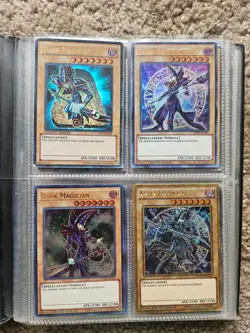 Yu-gi-oh Dark Magician / Blue Eyes Binder Collection - Vintage/Modern - Read! - Image 3