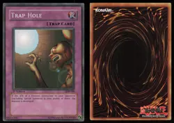 Trap Hole LOB-058 LOB Super Rare GLOSSY 1st Edition Yu-Gi-Oh - Image 3